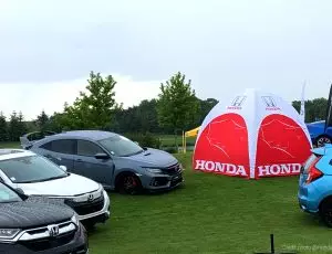 tente air captif honda